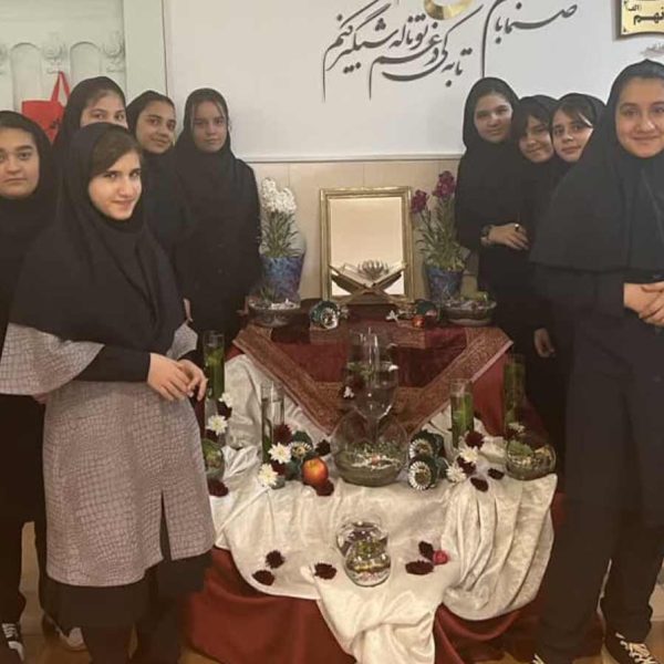 جشن عیذ نوروز مدرسه دخترانه اطهار
