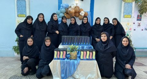 انتخابات شورای دانش آموزی مدرسه دخترانه اطهار