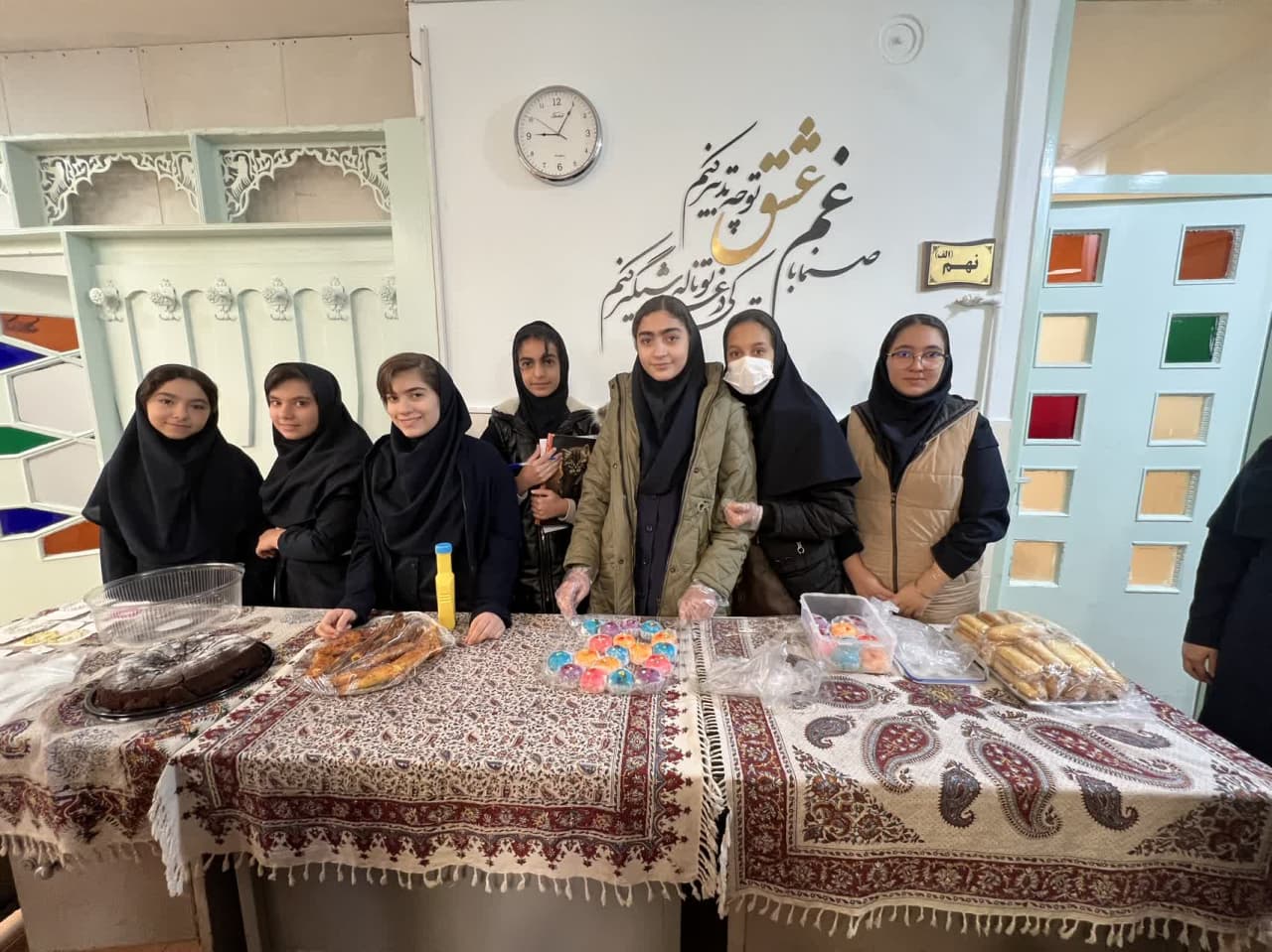 مدرسه دخترانه متوسطه اول اطهار 5 فعالیتهای گروهی و فرهنگی در مدرسه دخترانه متوسطه اول اطهار